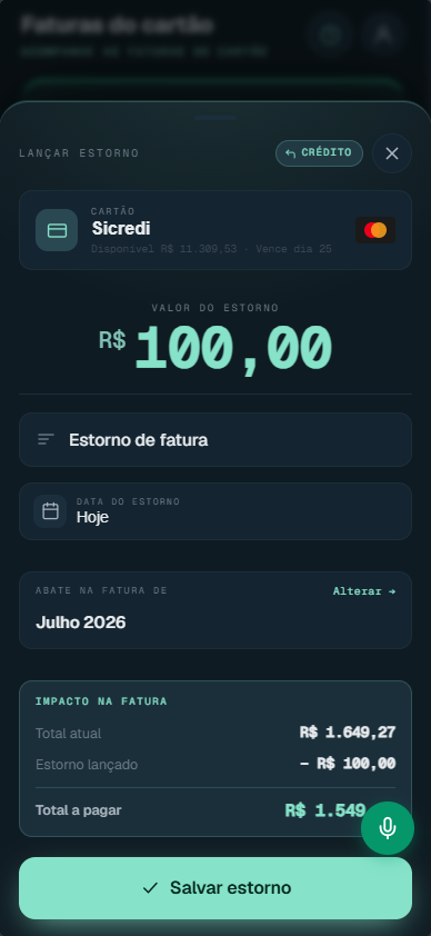 Estorno de compra